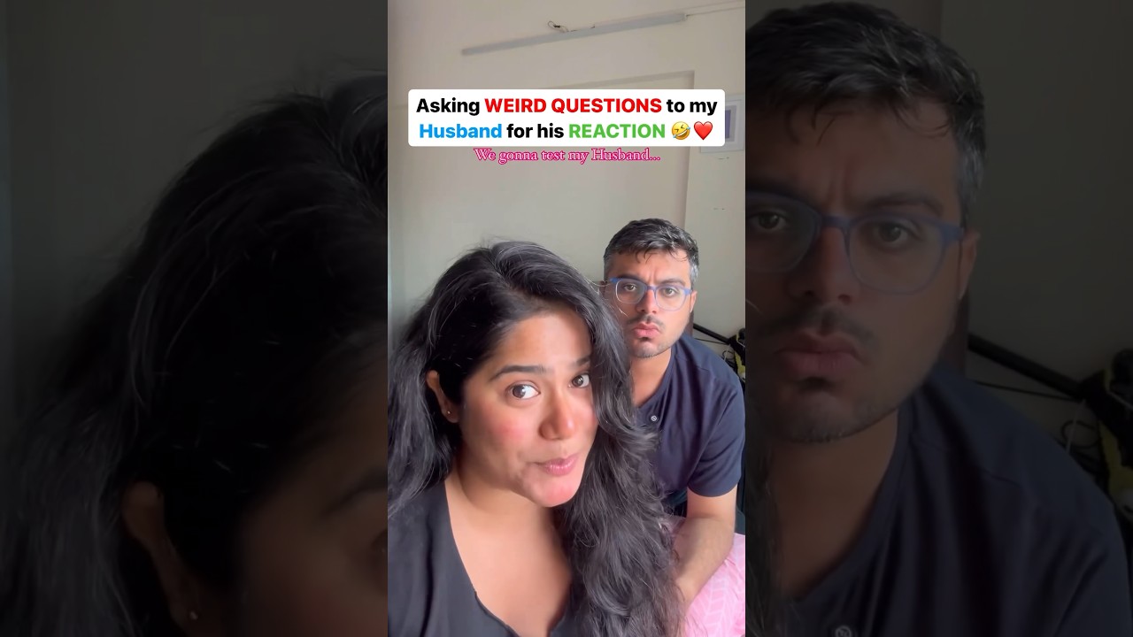 Asking WEIRD🤭Questions for his REACTION 🤯🤣🤣 #YTshorts #Shorts