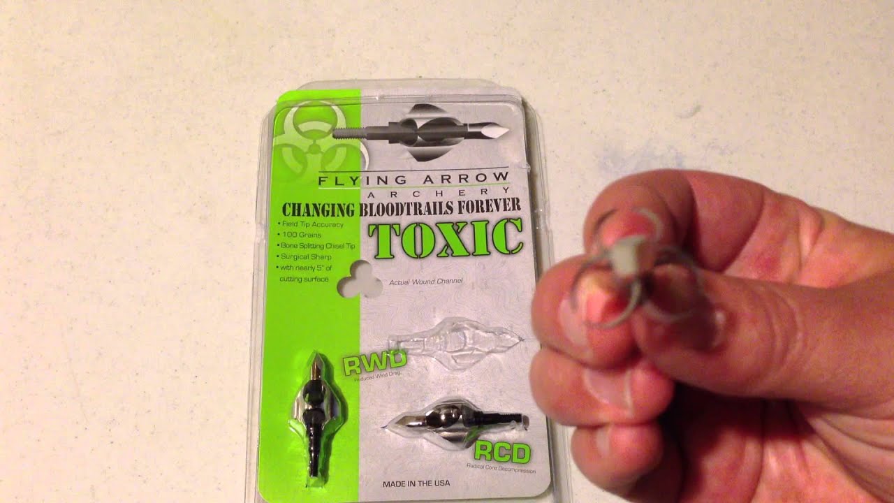 Flying Arrow Archery - Toxic Broadhead