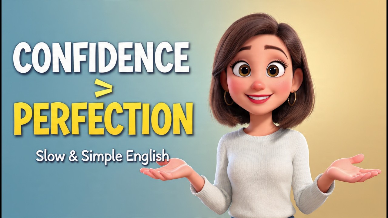Speak English Confidently (Even If You Make Mistakes) | Slow & Simple English