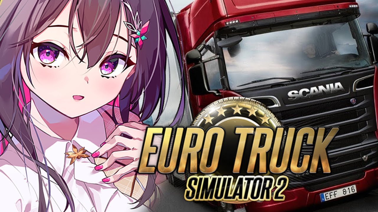 【Euro Truck Simulator 2】あずきち、トラックの運転手になるってよ【ホロライブ / AZKi】