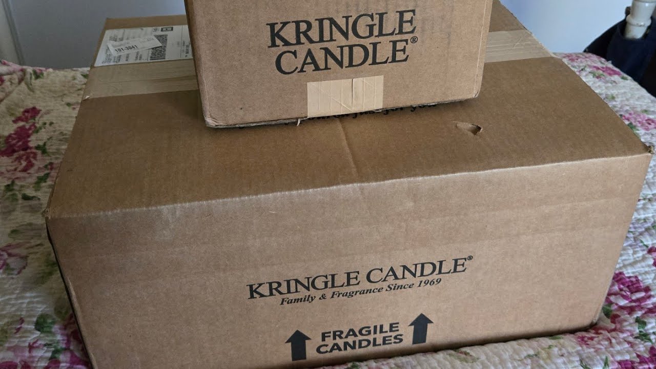 Kringle Candle Black Friday Cyber Monday Haul  + Cold First Sniff Impressions ft. My Sister