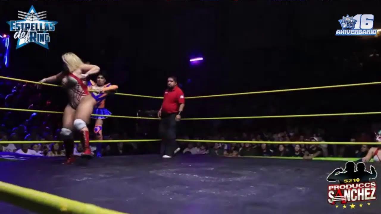 La Hiedra, Lady Flamer y Niño Hamburguesa vs Dulce Kanela, Jessy Queen y Chico Che
