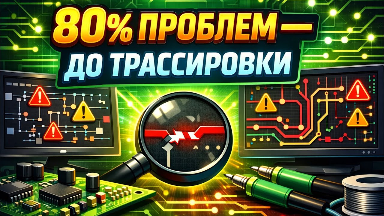 Почему ваша плата превращается в &laquo;спагетти&raquo;? Ошибка №1 - в расстановке компонентов 