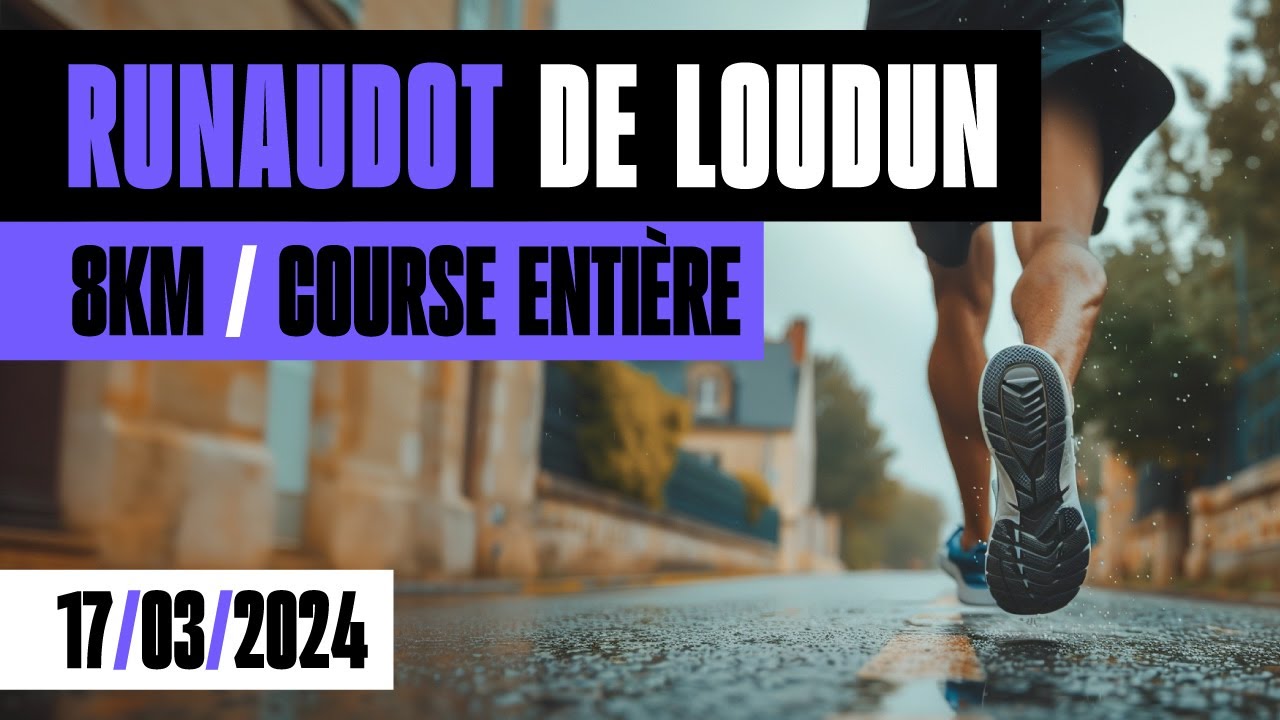 RUNAUDOT / Urban Trail de Loudun - 8km - 17 mars 2024 - Loudun - Vienne (86)