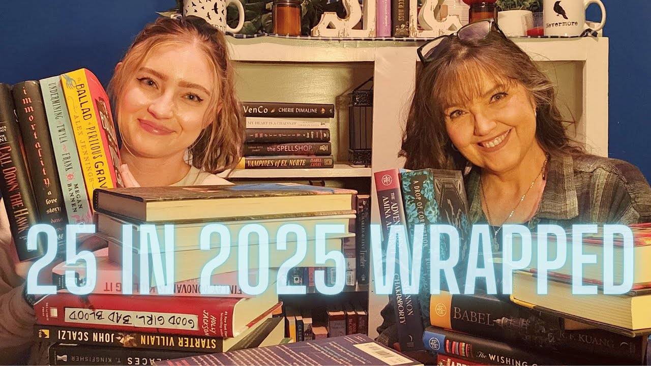 Our 25 in 2025 Reading Challenge Wrap Up - Did We Read All 25 of Our MUST READ Picks?