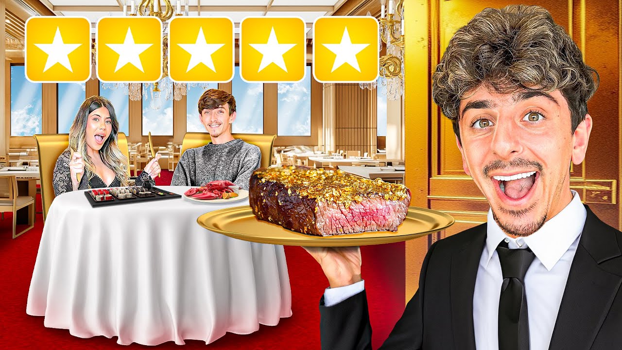 I Turned My House Into a 5 Star Restaurant!