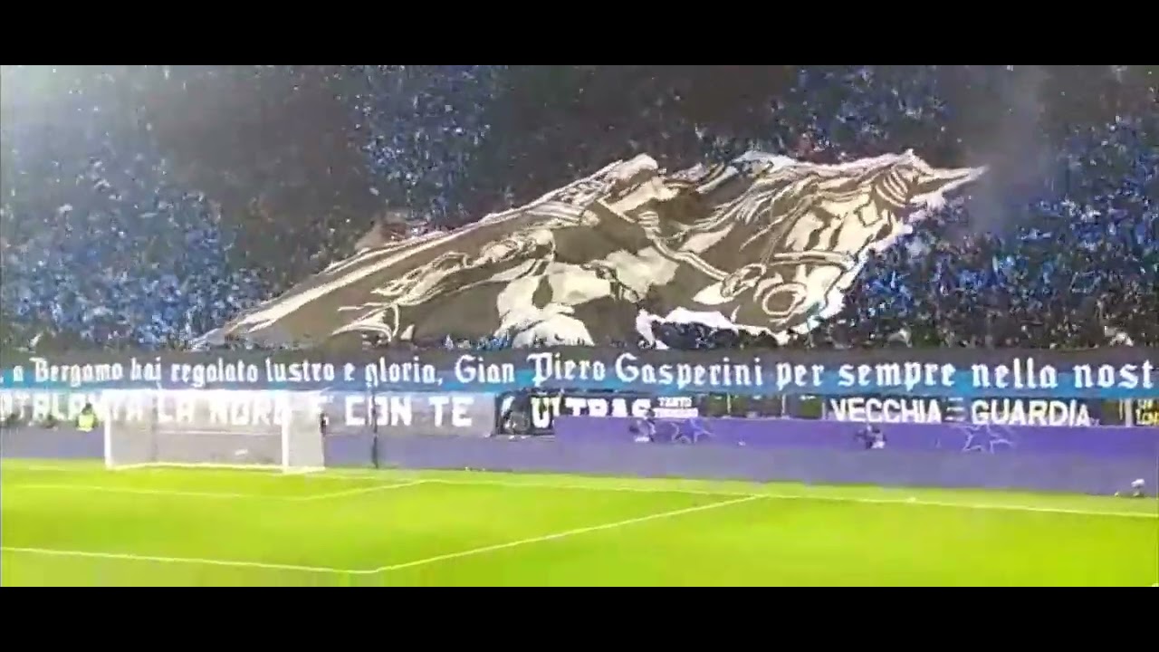 Bolgia Gewiss Stadium Atalanta-Real Madrid 10-12-2024 🖤💙 grazie a Giulio