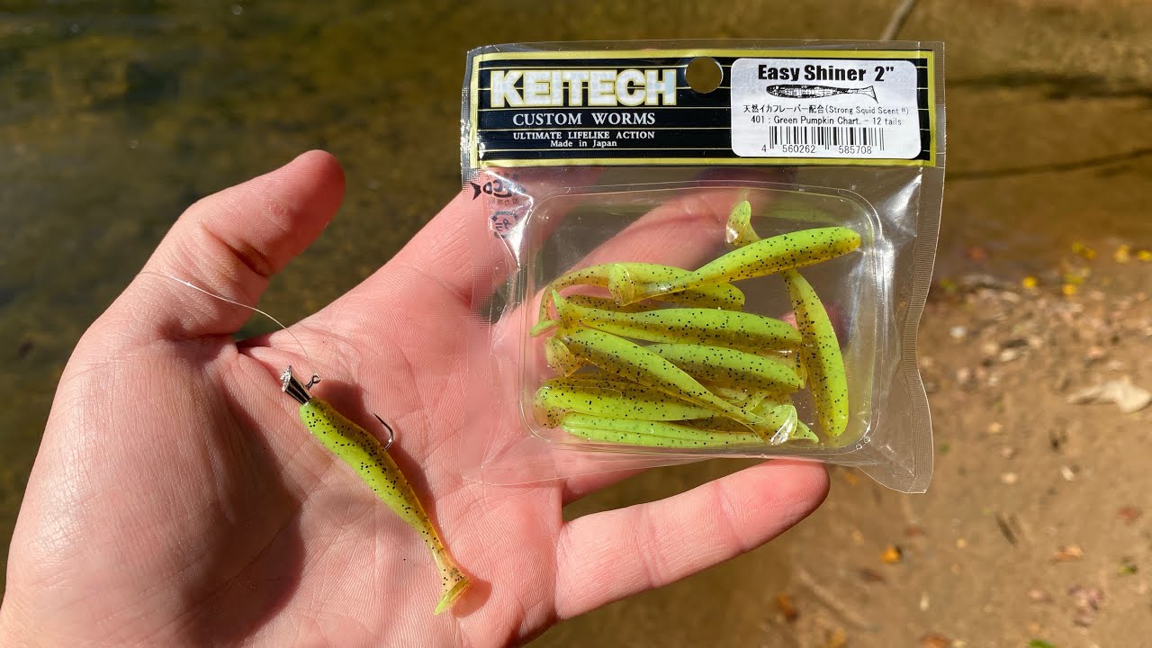 МИНИАТЮРНЫЕ приманки Keitech Easy Shiner Swimbaits ловят ВСЕ!!