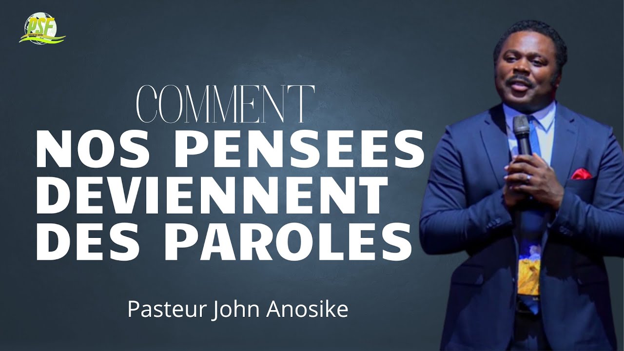 Dans La Dimension Divine Les Pensées Sont Des Mots | Pastor John Anosike