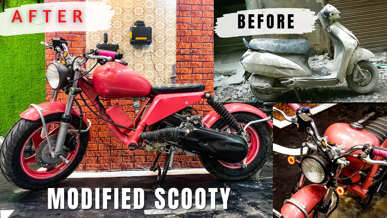 Modified ACTIVA | Shocking Results 🤯 | NCR Motorcycles |