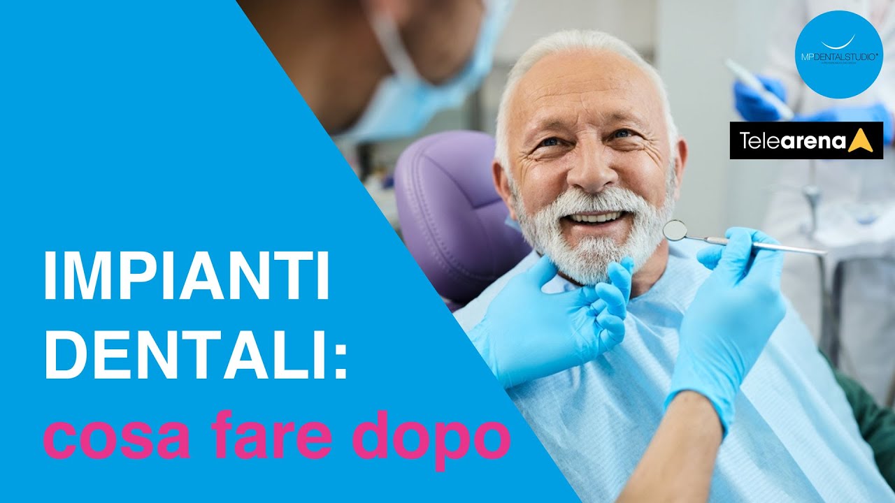 Impianto dentale: cosa fare dopo l'intervento - Prof. Makarati a Dica33 - Telearena