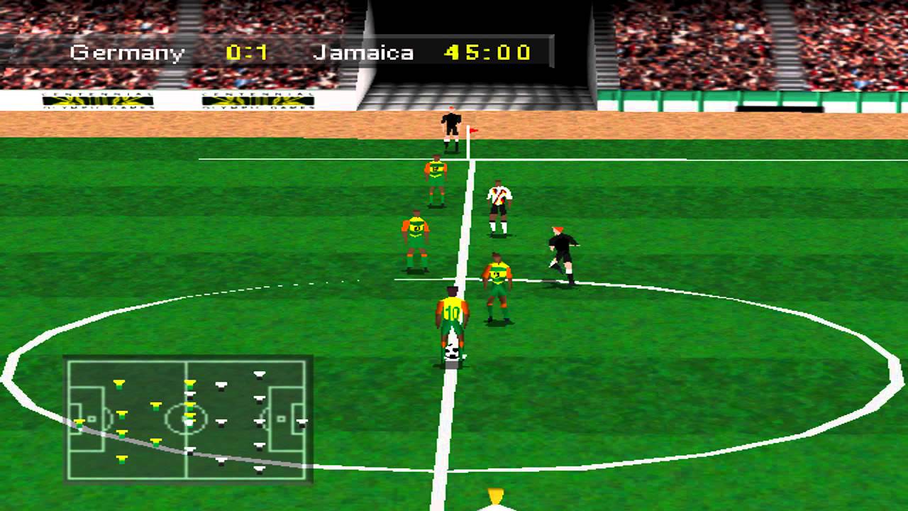 Olympic Soccer Gameplay Exhibition Match (PSX,PS)