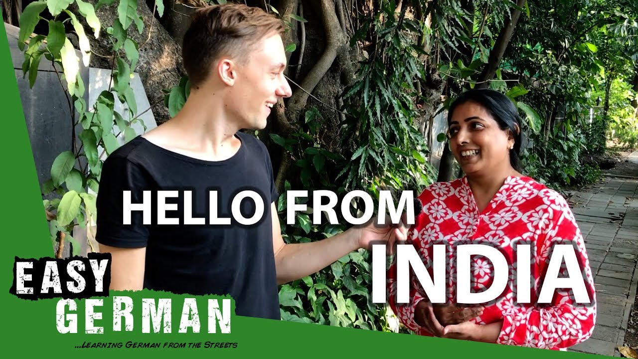 Manuel says Hello from India | Easy German 220