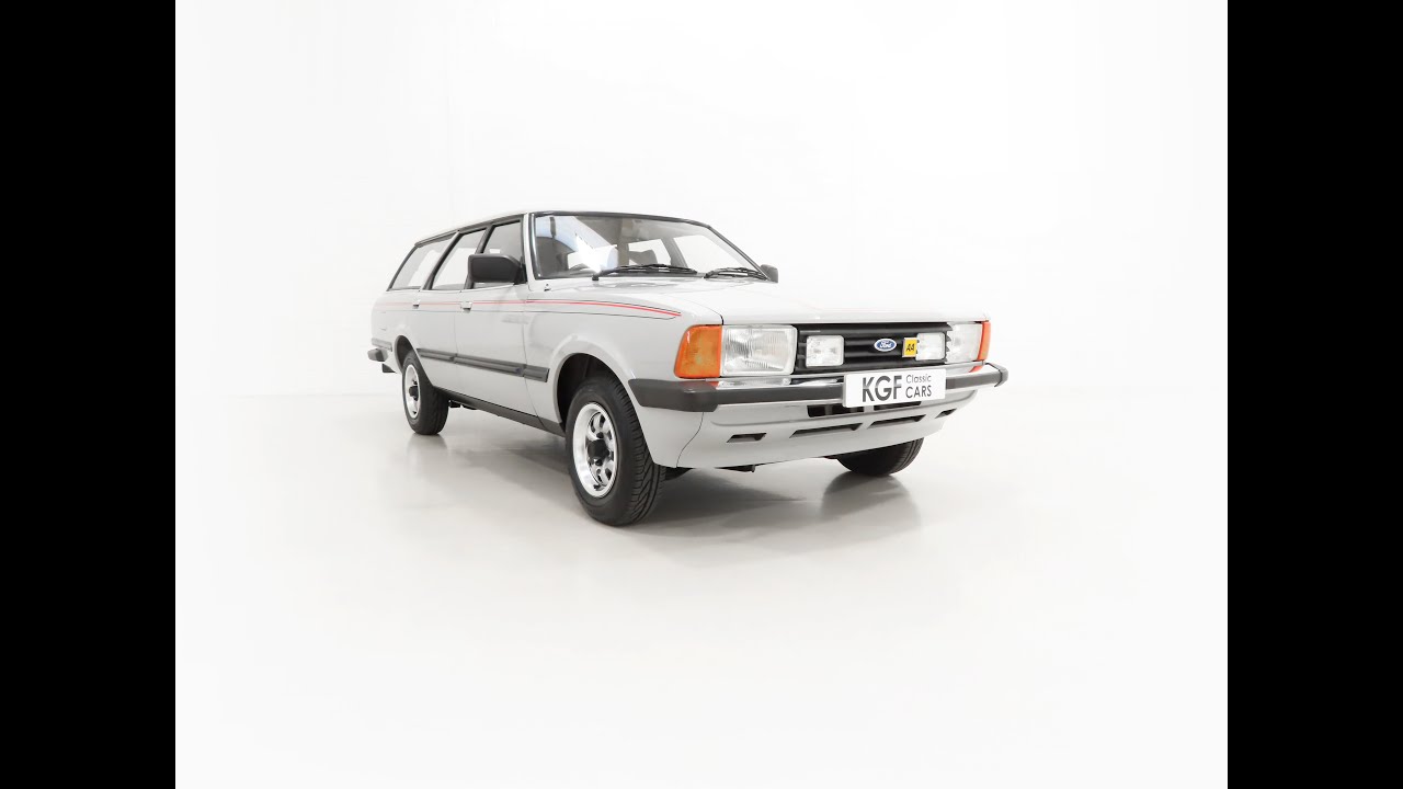 A Rare and Late Mk5 Ford Cortina Crusader Estate Car with Only 18,766 Miles - SOLD!