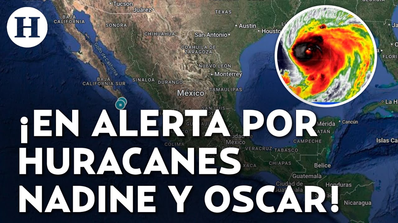 ¡Nuevos huracanes y frío amenazan México! ¿Cuántos ciclones aún se esperan en lo que resta de 2024?