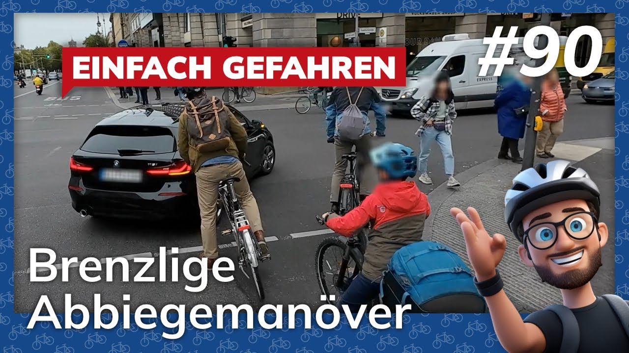 🤠 Wilder Westen, brenzlige Abbiegefehler und beinahe Zusammenstöße – Berlin Cycling Diary #90