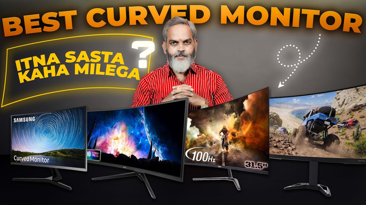 Saste Me! 🔥 Best Budget Curved Monitor 2024