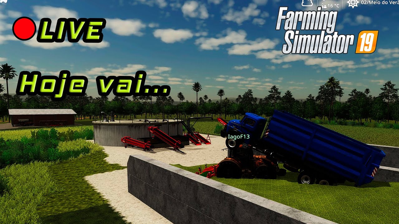 LIVE- Vamos de Farming - Se der Certo! ‹ Luís Lobo ›