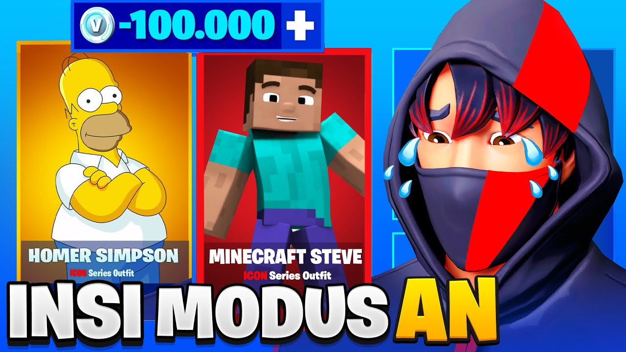 WTF 😱🤑 Nach jedem TOD MUSS ich KRASSE SKINS aus dem Shop KAUFEN (TEUERSTE FOLGE) Fortnite 3 Deutsch