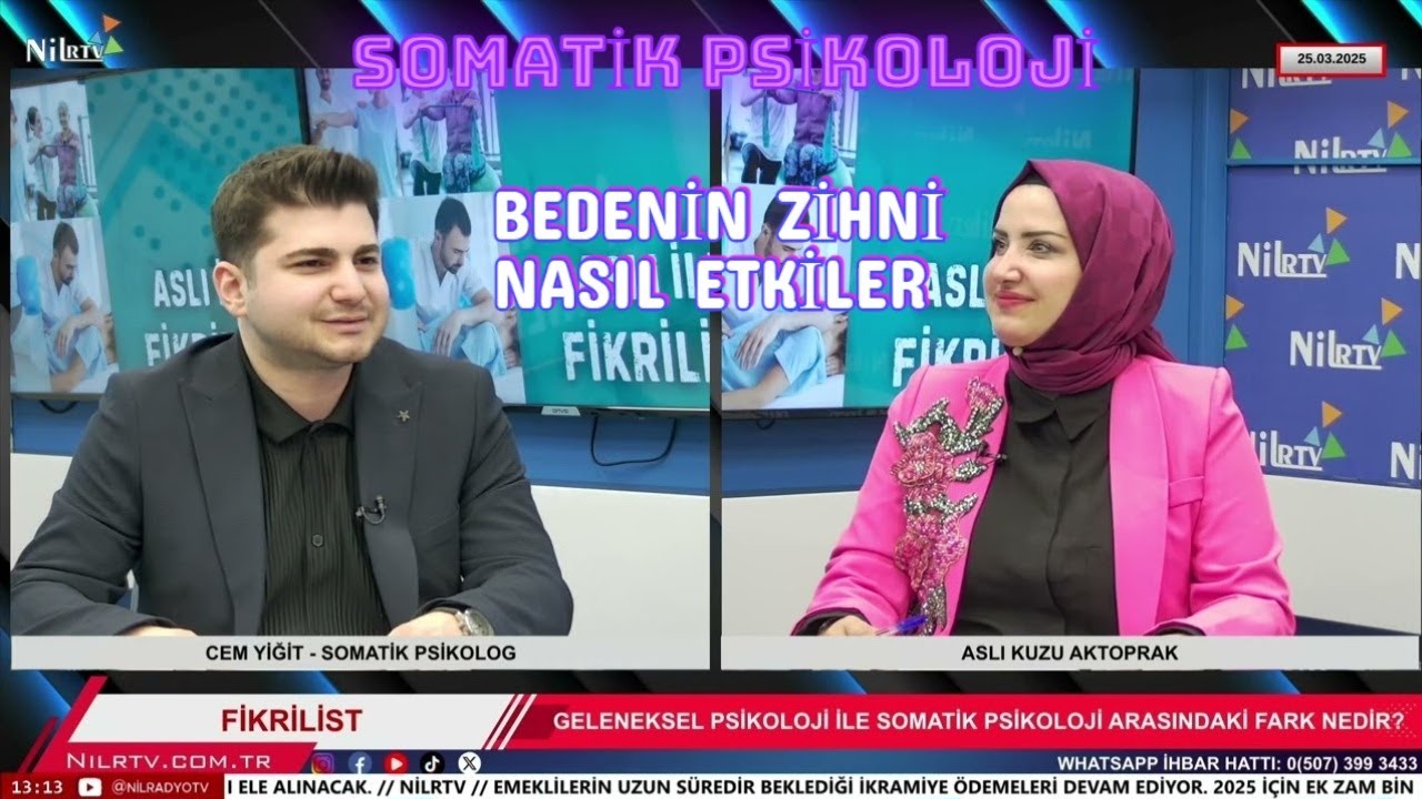 Somatik Ve Somatik Psikoloji Nedir?Somatik Psikolog Cem Yiğit ve Aslı Kuzu Aktoprak ile Fikrilist