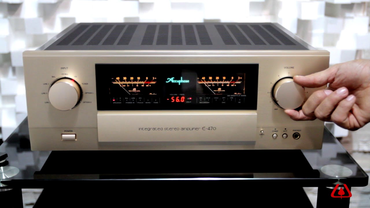 Accuphase E-470 | Unboxing HIFI | Tutte le funzioni e gli ingressi audio