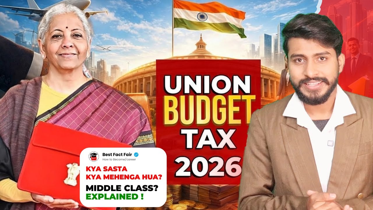 Budget 2026 Explained | What is cheap, what is expensive? Impact on the middle class 🤔 Union Budg...