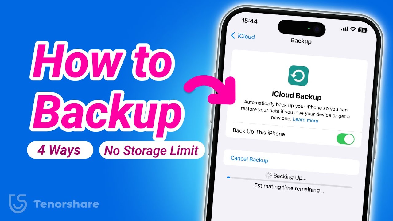 How to Backup iPhone Before Selling? 4 FREE Ways! - Fast & No Storage Limit [2025]