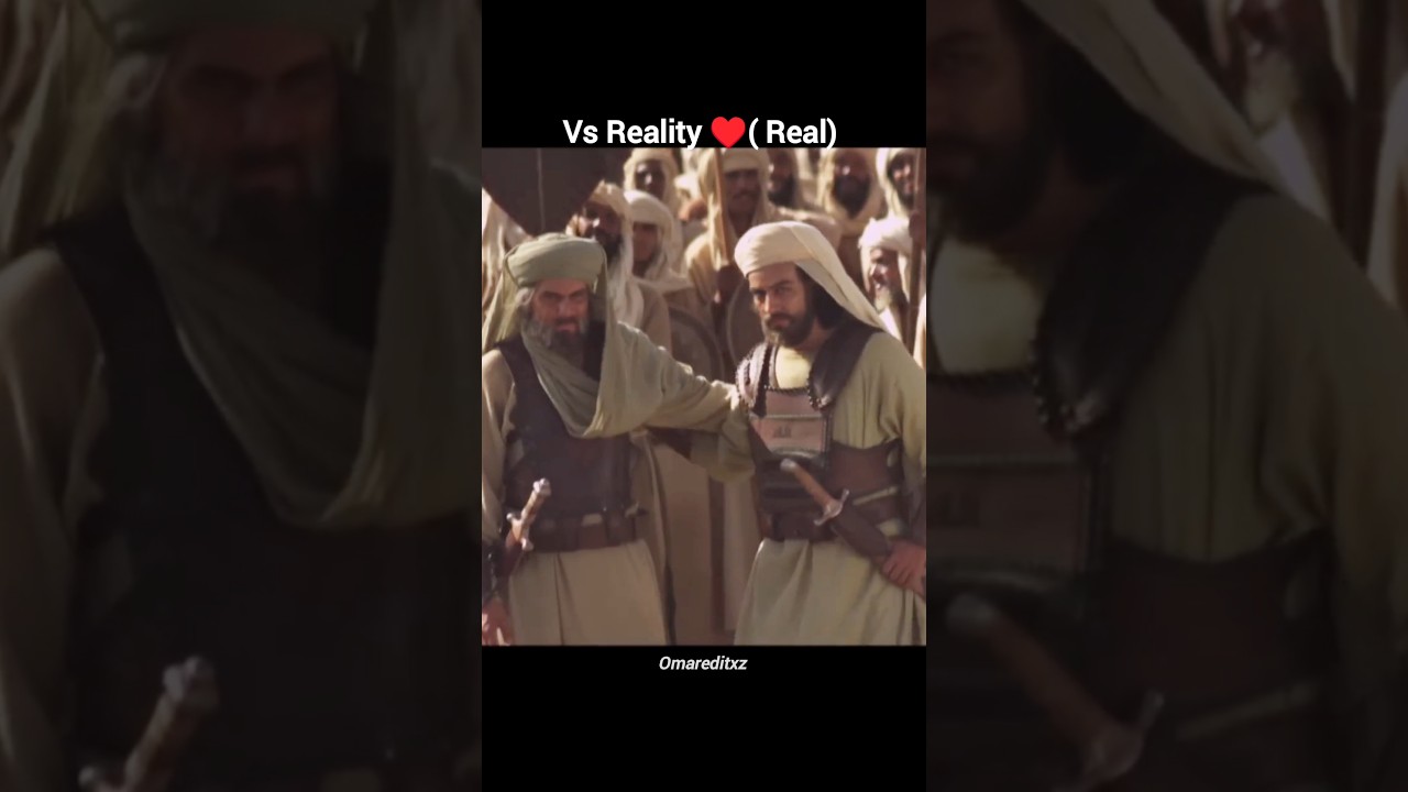 Hazrat Umar & Imam Ali R.A (Reel vs Reality) 🔥&hearts;️