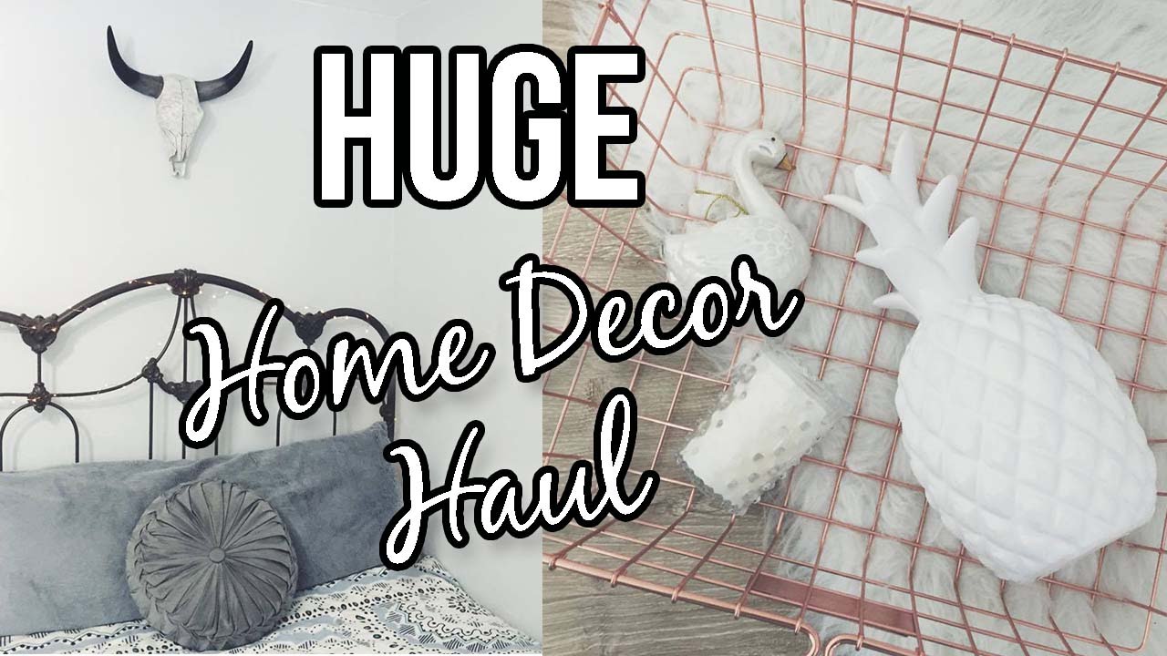 HUGE Home Decor Haul! 2016