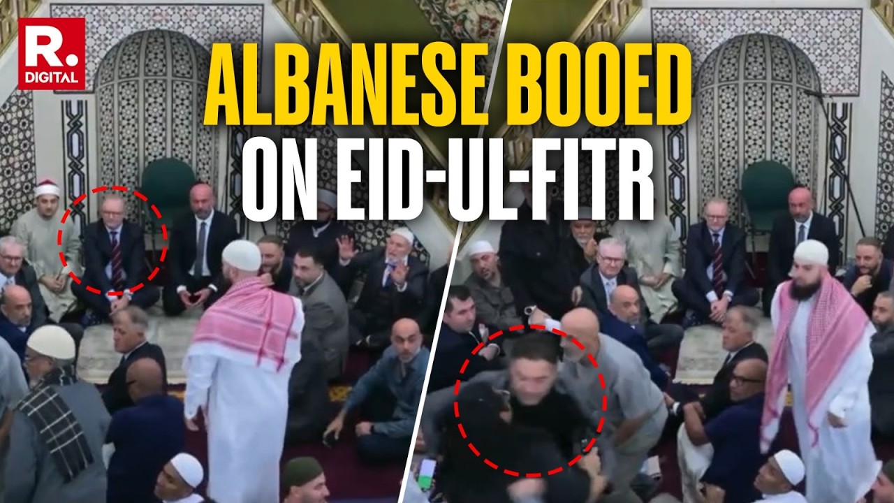 Breaking: Protesters 'Boo' Australian PM Albanese Inside Mosque On Eid Al-Fitr | Gaza War
