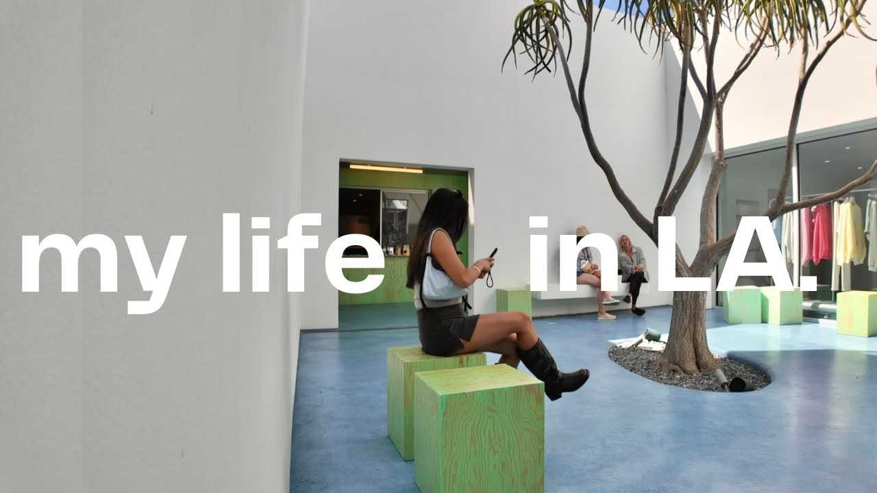 solo days in LA: rare beauty event, shopping, matcha, & sabrina carpenter's erewhon smoothie