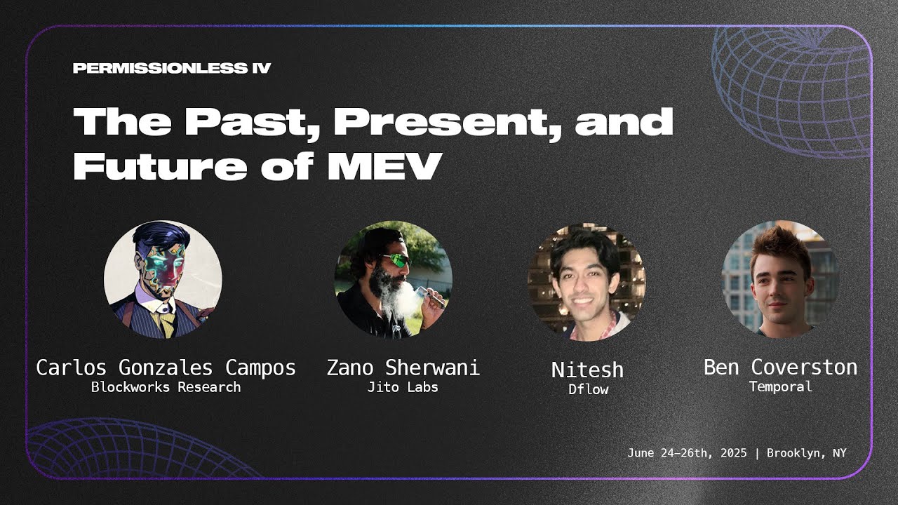 The Past, Present, and Future of MEV | Day 1 | Protocol R&D