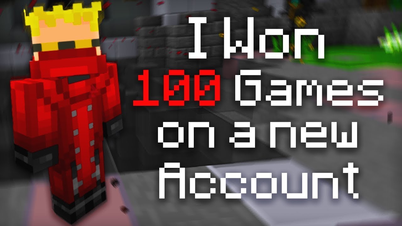 I won 100 Games on a new Account
