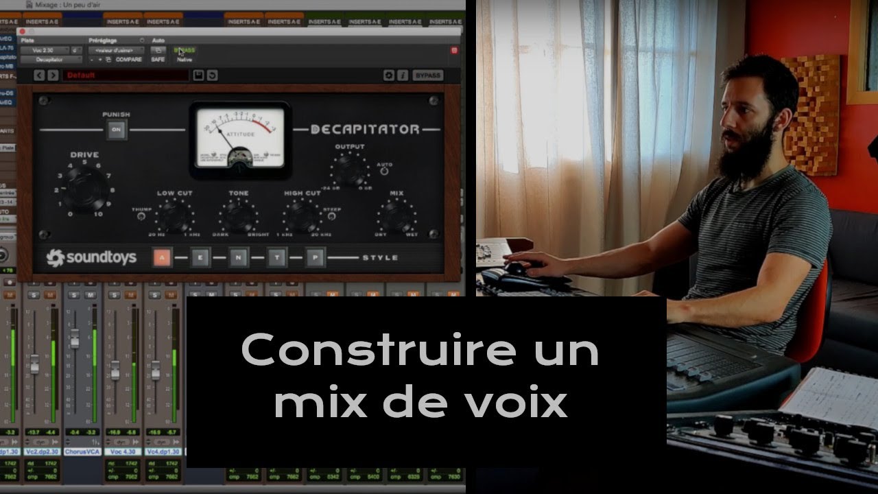 Construire un mix de voix - Masterclass TOTA Studio