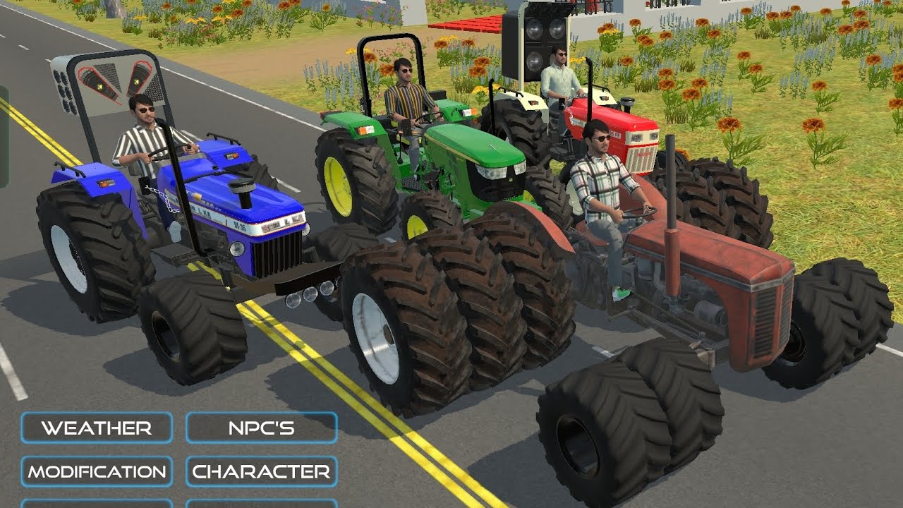 Tractor Game l Indian Vehicles Simulator 3d 