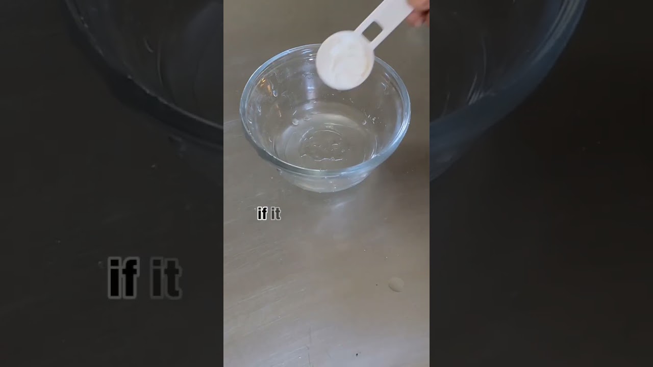 How to tell if baking powder has gone bad #foodtoktv #bakingpowder #10secondcookingschool