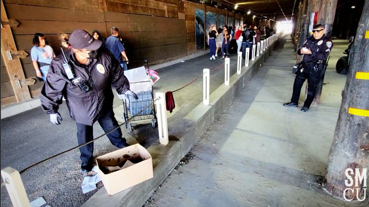 Code Enforcement Officers Confiscate Churros at Santa Monica Pier