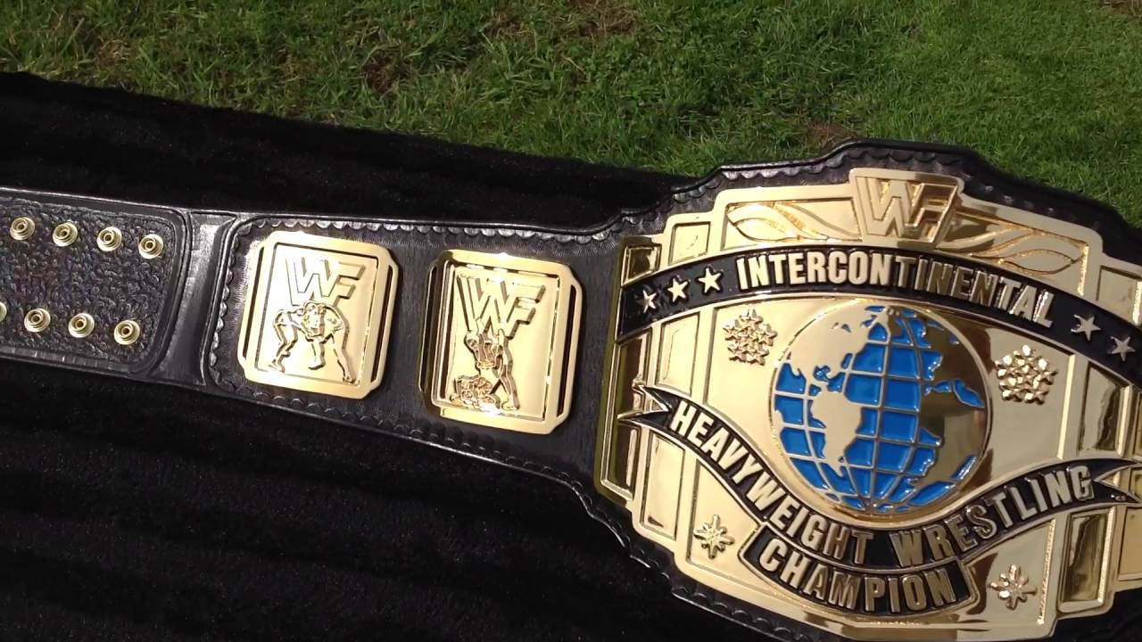 Reggie Parks WWF Intercontinental Championship Belt