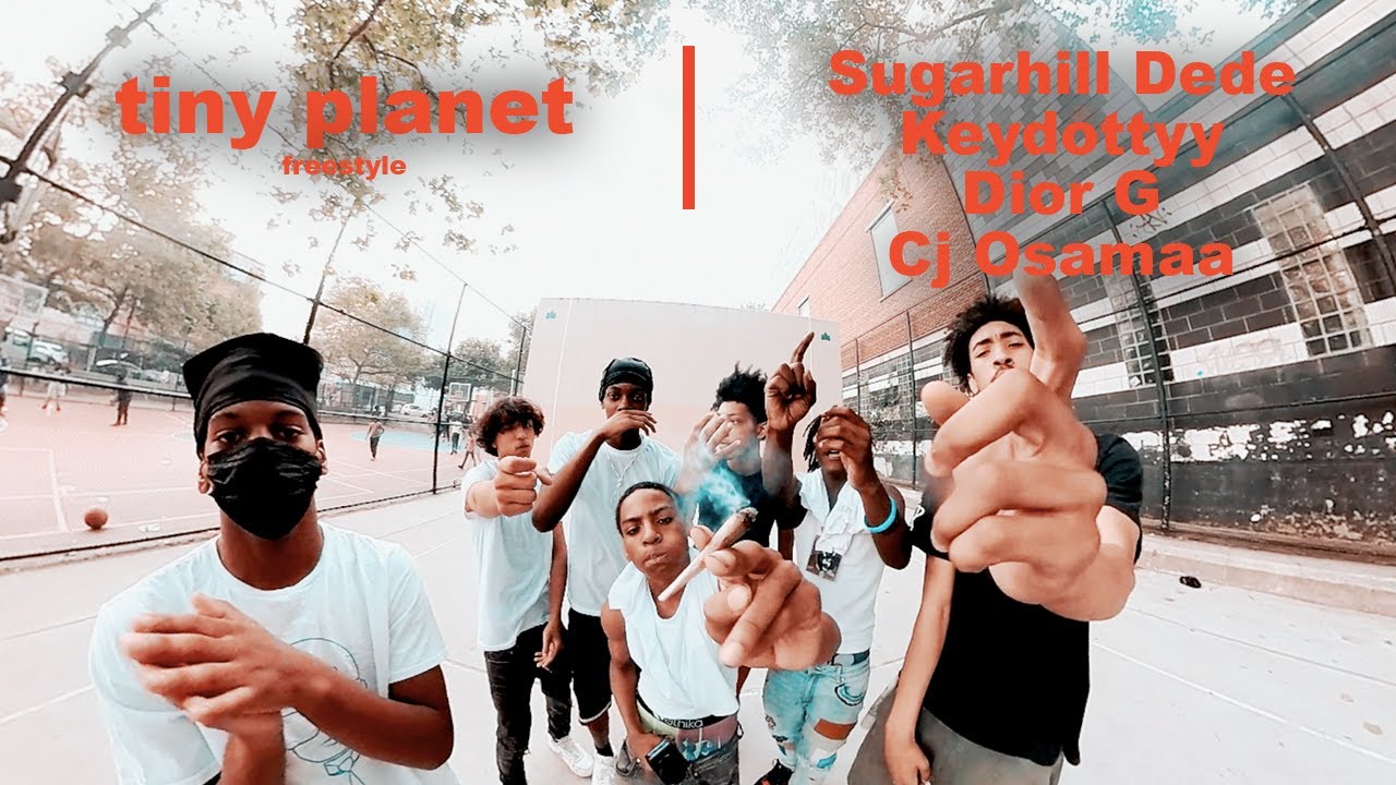 Sugarhill Dede x Keydottyy x Dior G x Cj Osamaa | tiny planet freestyle (Shot by  @checkthefootage)