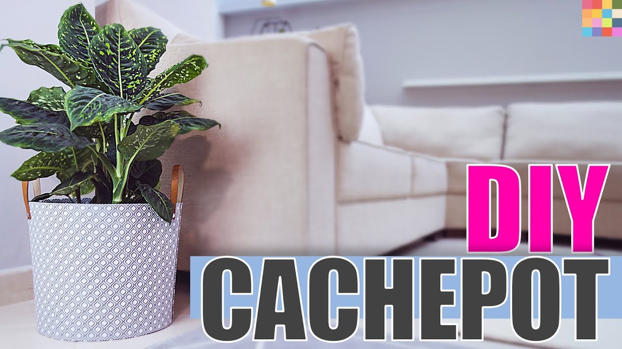 Cachepot ou Organizador de Tecido 🏠 Como Decorar Gastando Pouco