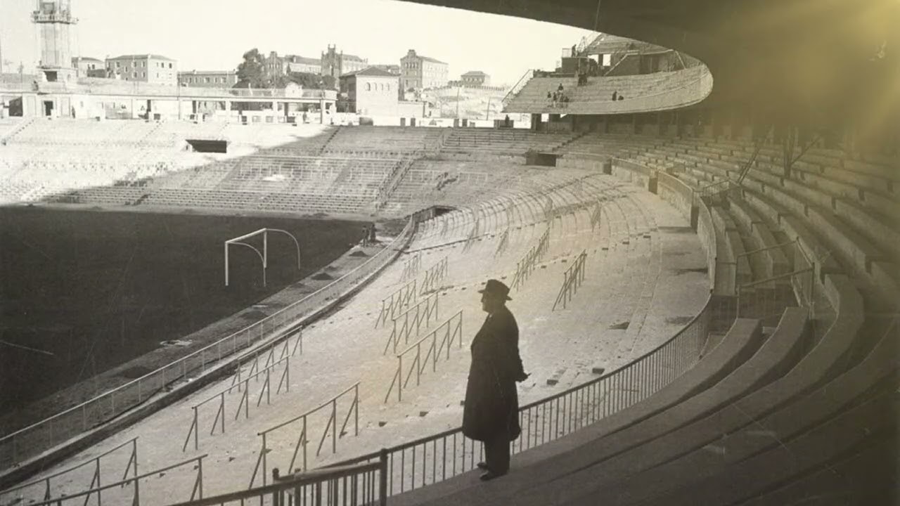 1947-48 Inauguración del nuevo estadio. El Madrid estrena los dorsales en la camiseta.