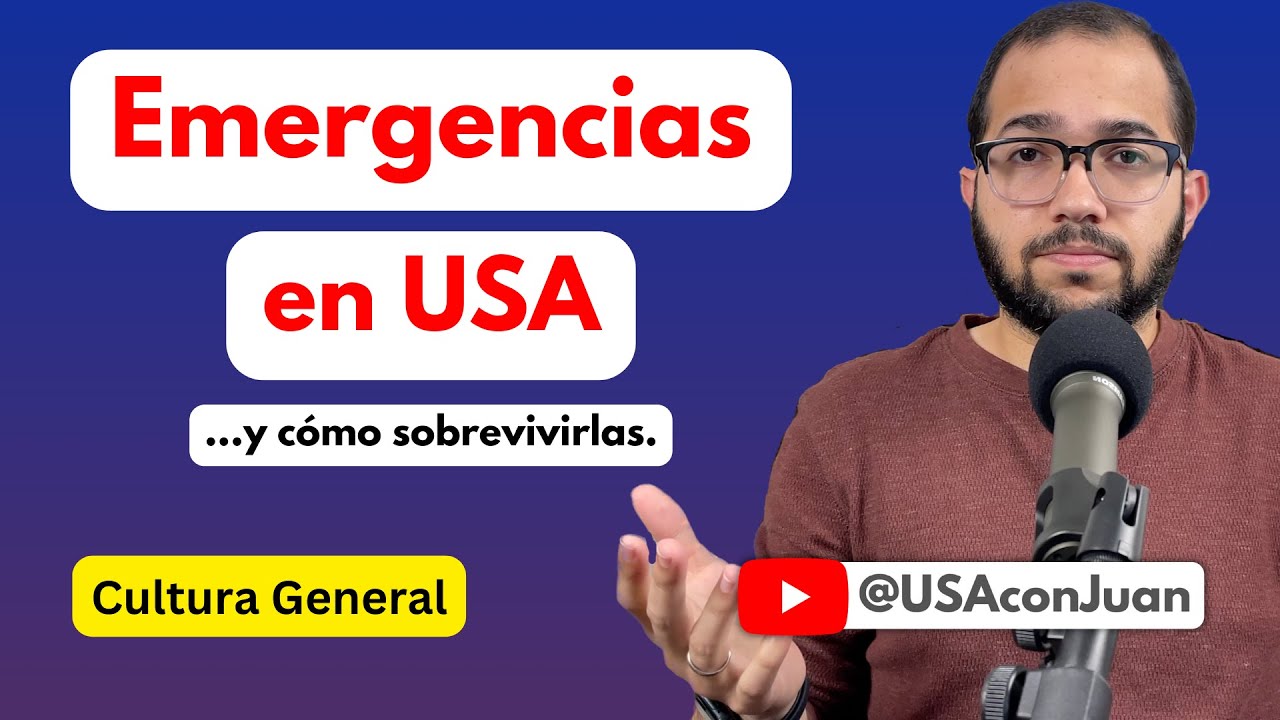 Los 10 Teléfonos de Emergencia que Debes saber en Estados Unidos | USA con Juan