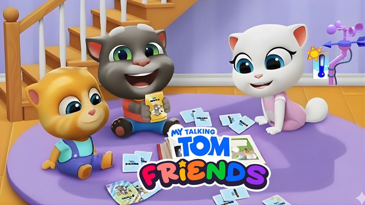 My Talking Tom Friends New Stairs Update Gameplay 2026 (Android/iOS)