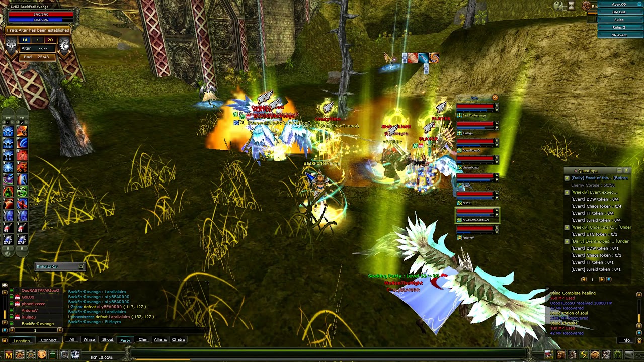 ▲ Knight Online ▲ ApexKO ▲ BDW ▲ DB Priest ▲ Victory ▲