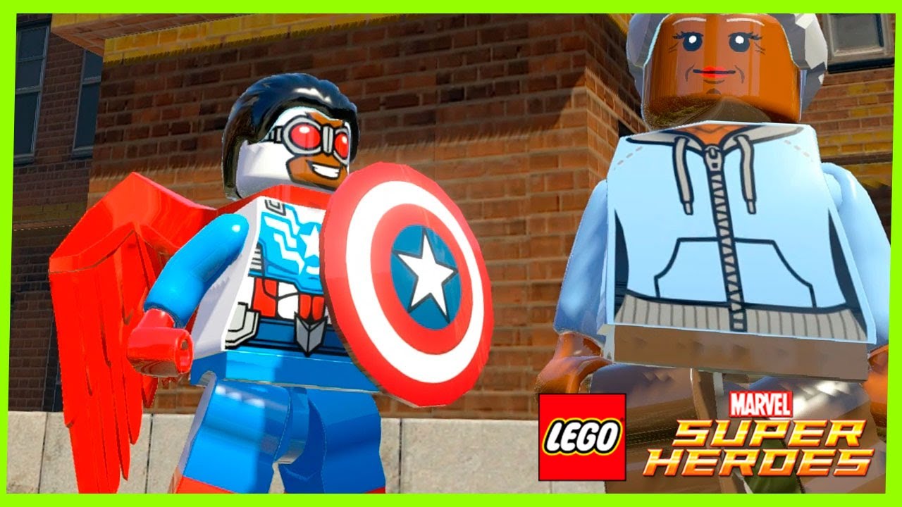 LEGO Marvel Super Heroes #101 FALCÃO CAPITÃO AMÉRICA SAM WILSON MOD Português