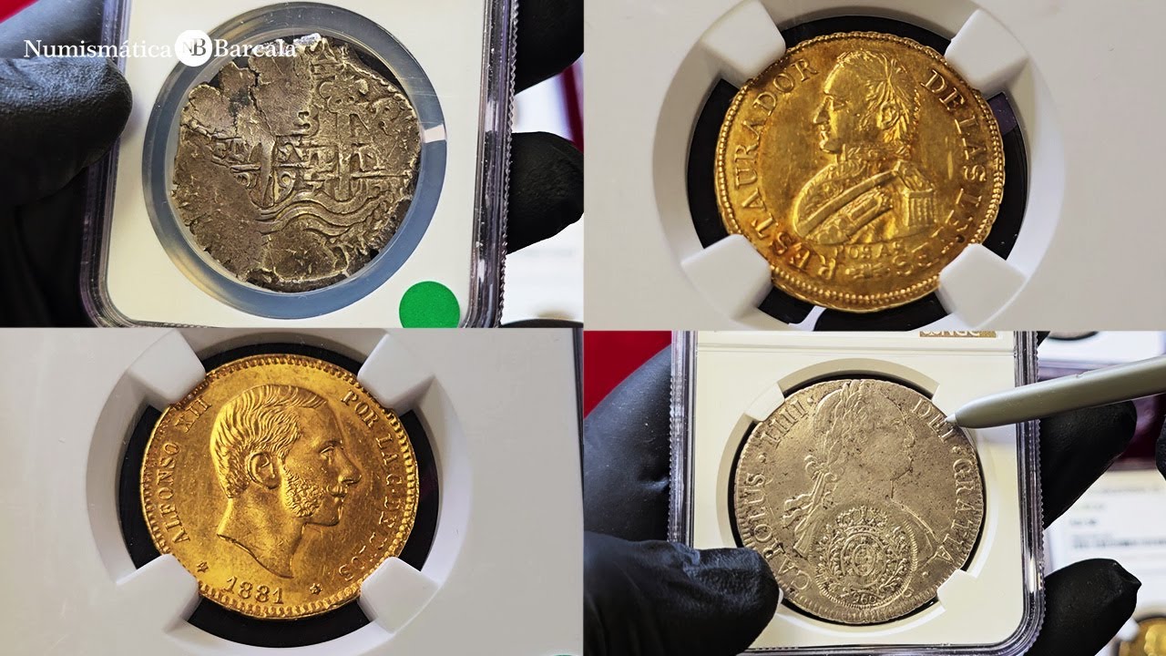 CALIDAD CERTIFICADA: Explorando LAS MEJORES MONEDAS de Numismática Barcala.