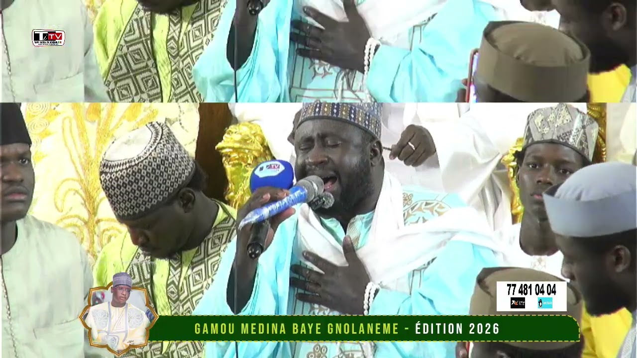 GAMOU MEDINA BAYE GNIOLANEM MAGAL BAYE SI XOLL YI 2026: ZIKRE CHEIKH IBRAHIMA NDAO 