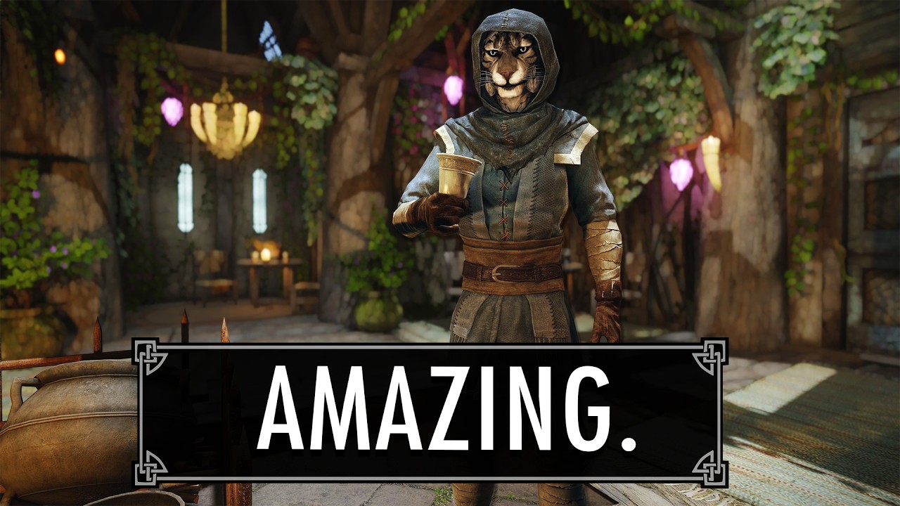 Последние моды для Skyrim действительно невероятны...