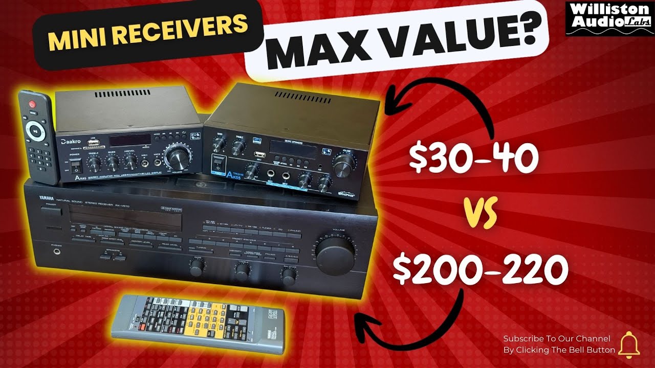 Amazon Should Ban These! AK45 and AK55 Mini Stereo Receivers