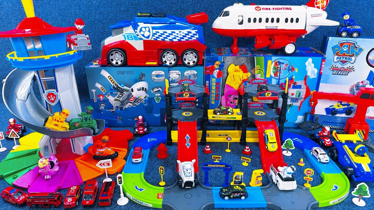 Paw Patrol Watchtower and Fire Rescue Aircraft，Received Orders To Prepare For Rescue | Review Toys
